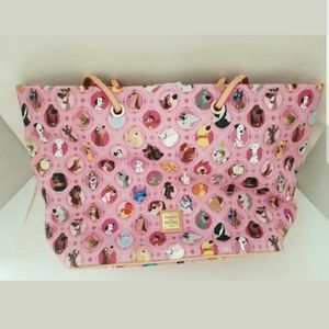 Disney DOGS Dooney & Bourke Tote NWT! Pink Ltd Ed